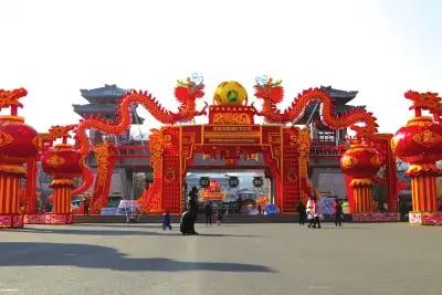 2022西固迎春灯会,2019金城西固迎春灯会