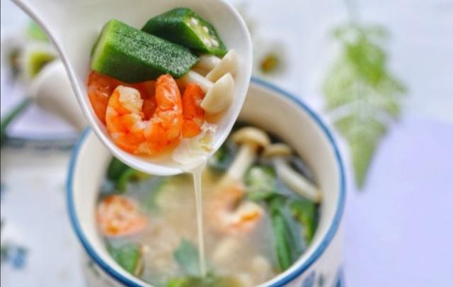 秋葵酿虾仁味型,秋葵炒虾仁做法