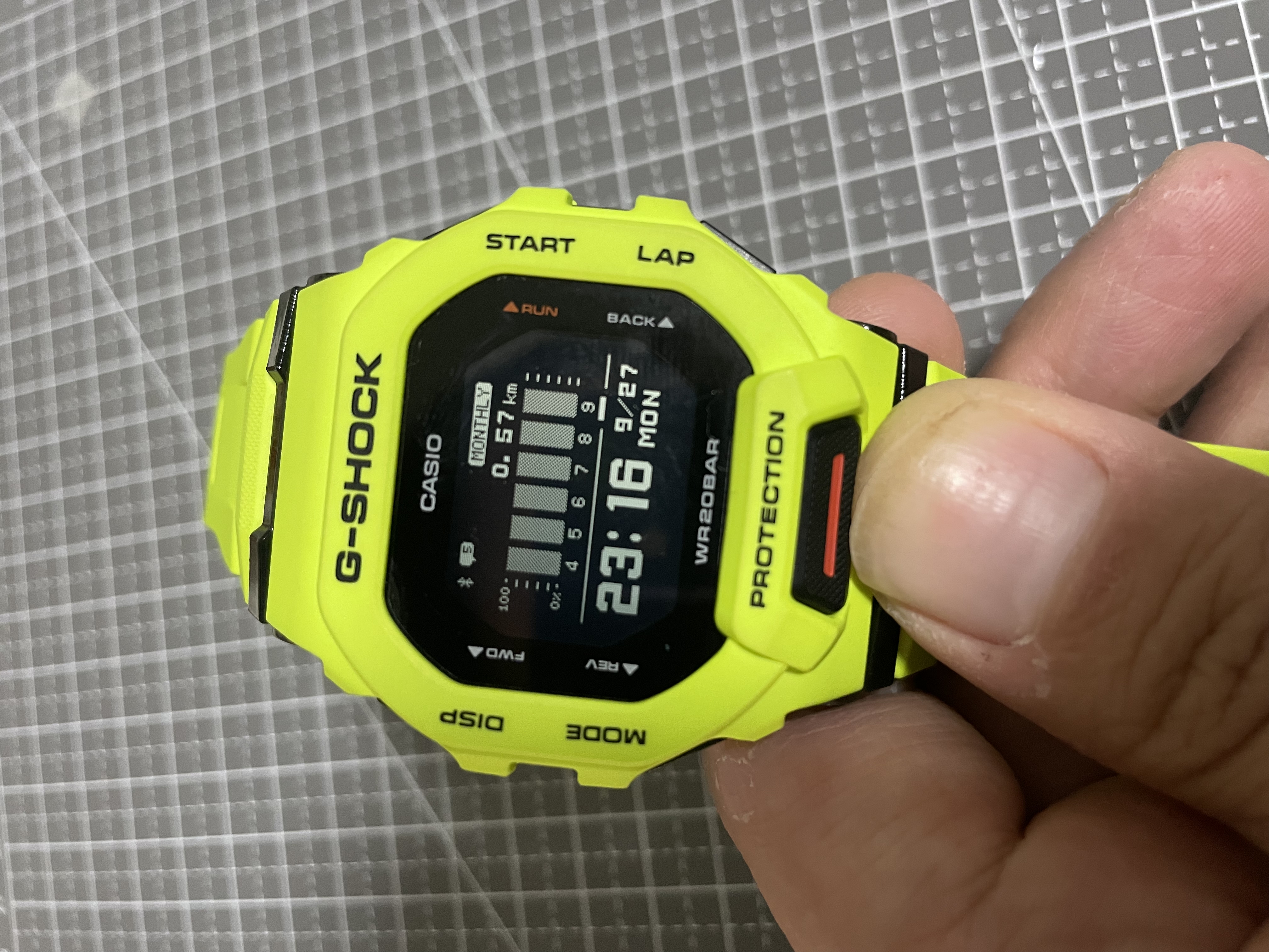 卡西欧智能手表gbd-200,卡西欧gbd-200sm-1a5续航