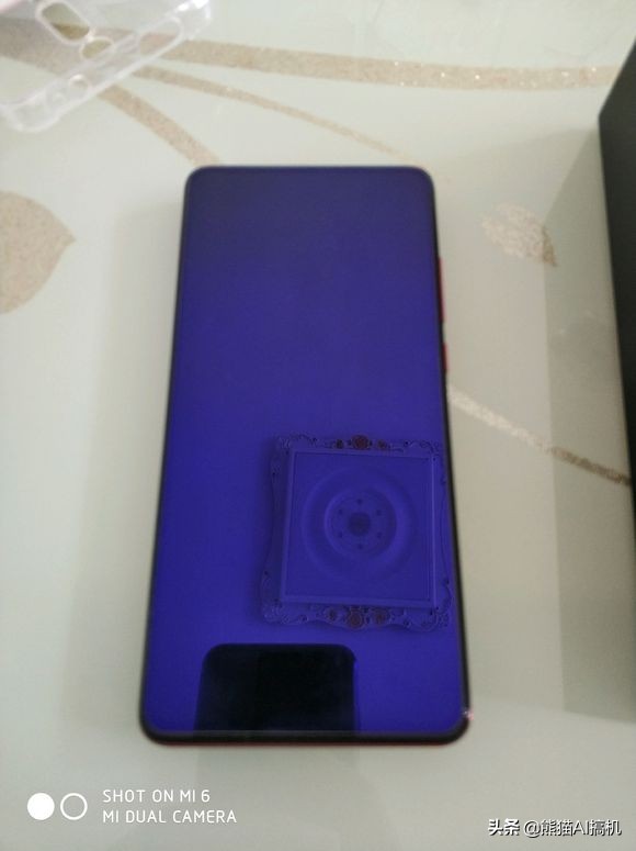 红米大魔王火焰红8+128开箱体验