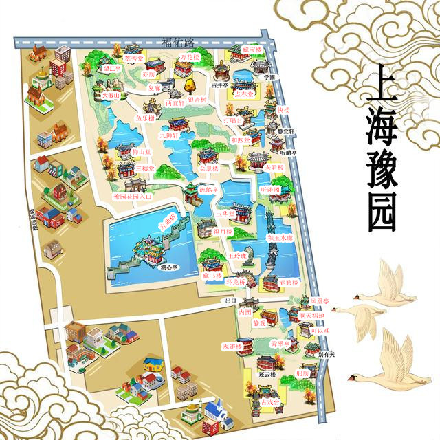 上海古豫园遗址,豫园商城的建筑年代