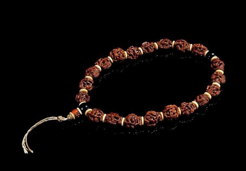 极品大佛珠手串图片,古法金佛珠手串图片