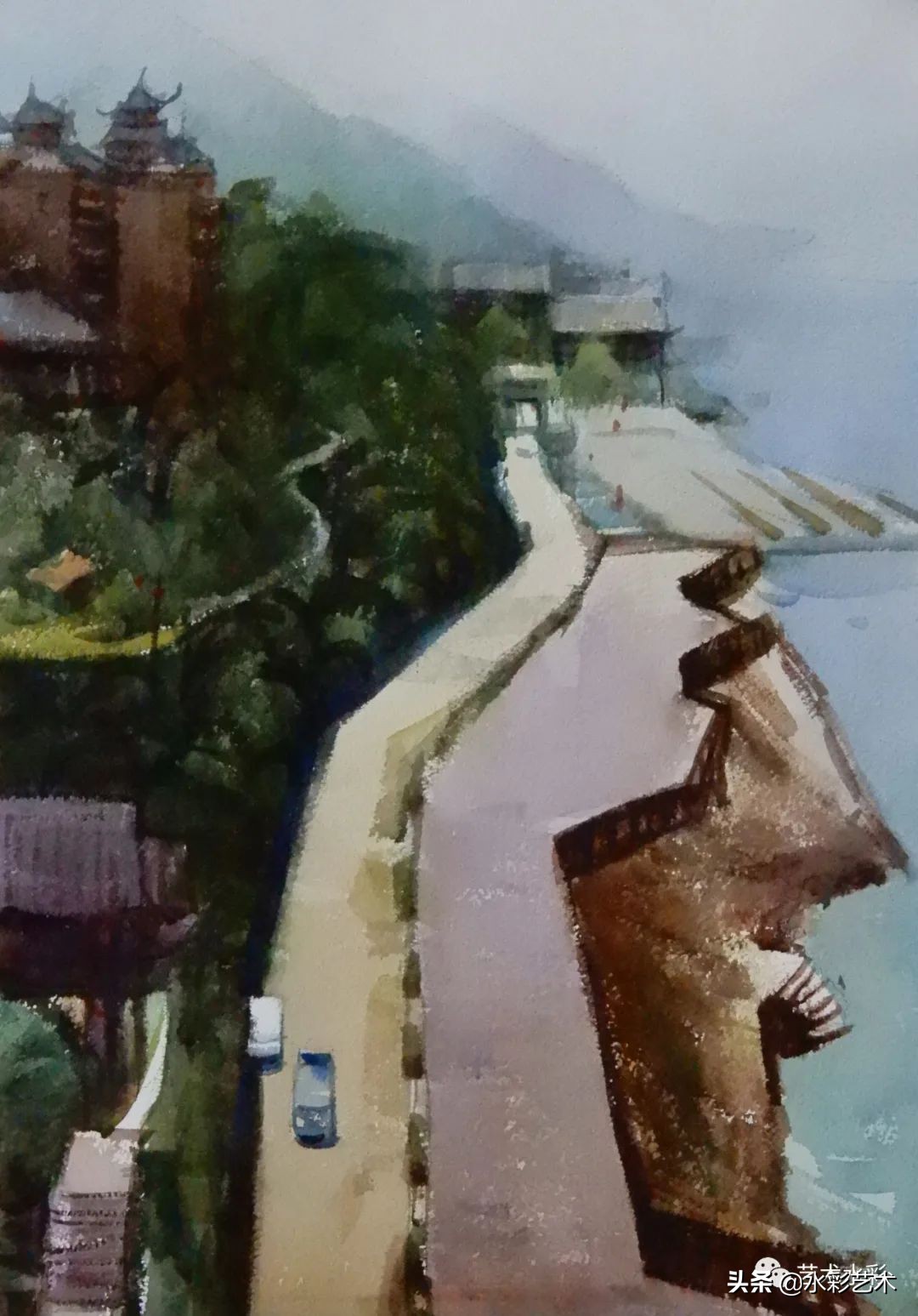 石增琇,石增琇水彩