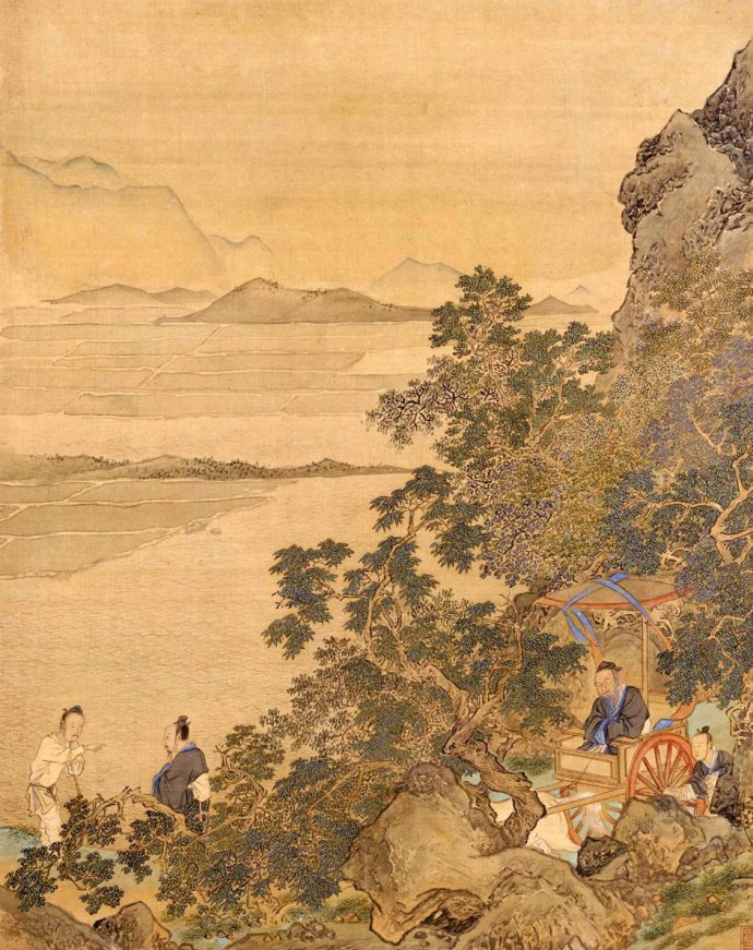 明代四大家仇英重彩画作品欣赏,仇英十大传世名画图文