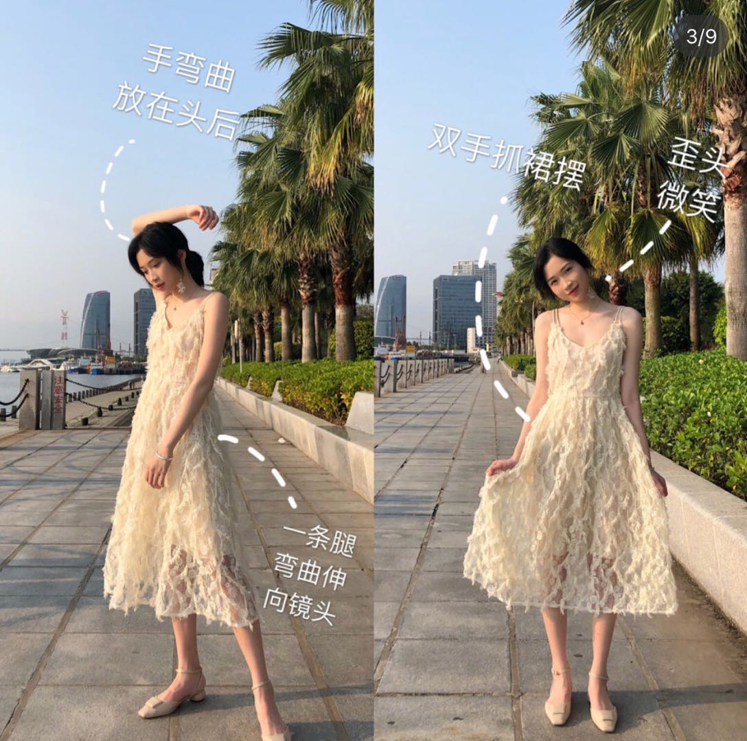 拍照姿势外景女人站姿4至5个人,在家自拍怎么拍出高级感拍照姿势