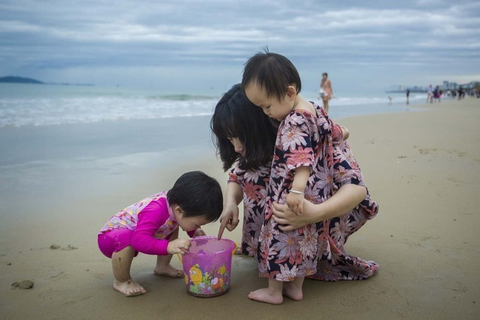 幸福旅行，宝宝第一次飞的去三亚