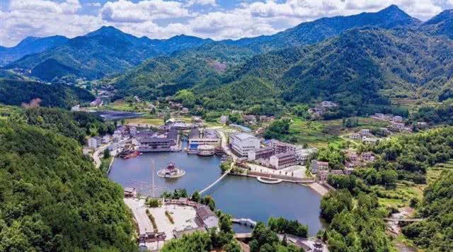 湖北度假村项目,湖北度假村航拍