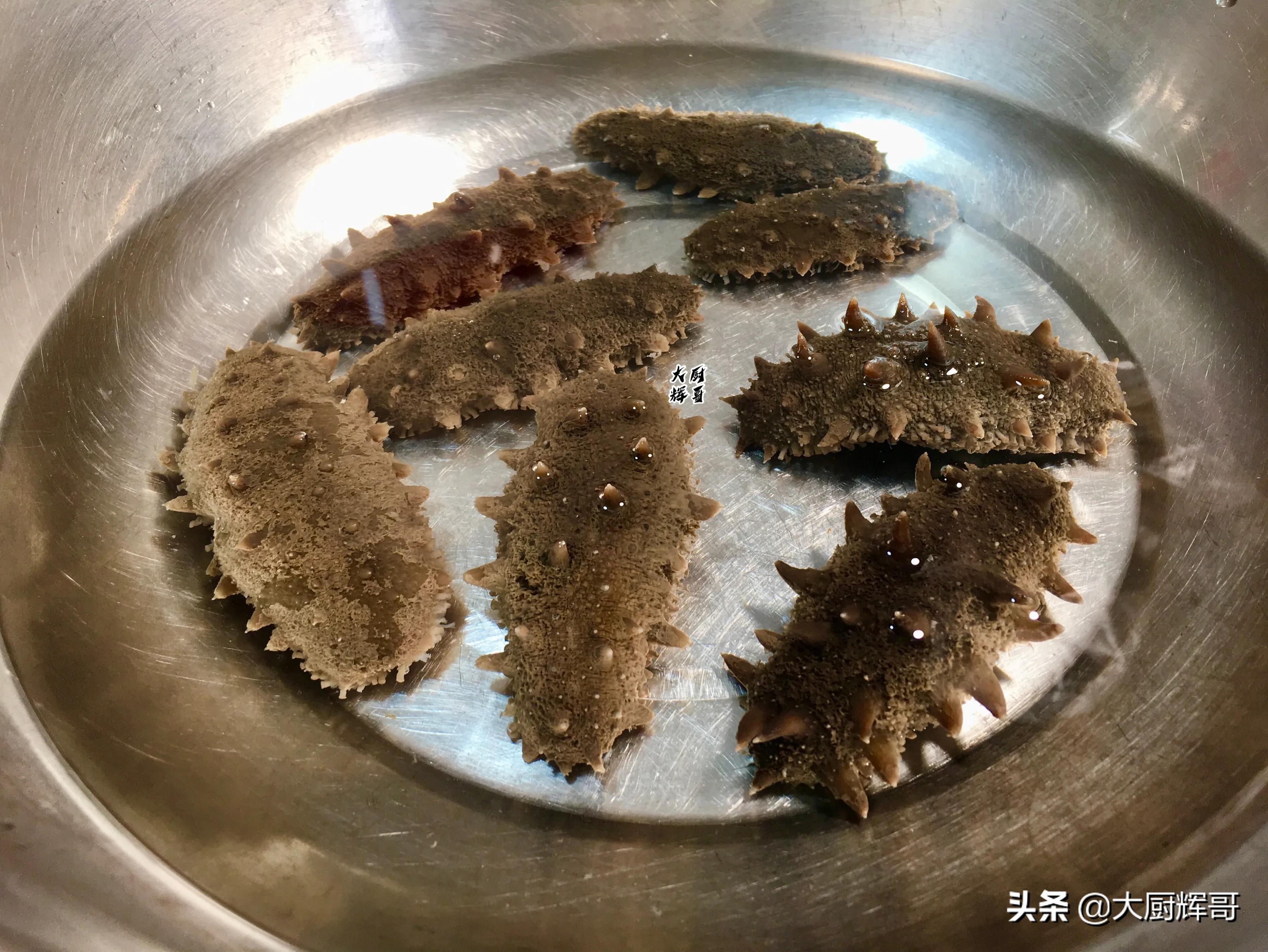 泡发好的海参怎么葱烧,怎样在家做葱爆海参
