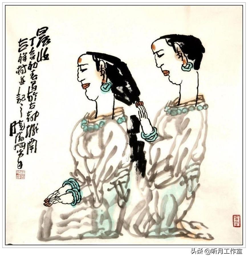 中国画杨晓阳作品欣赏,杨晓阳绘画作品欣赏