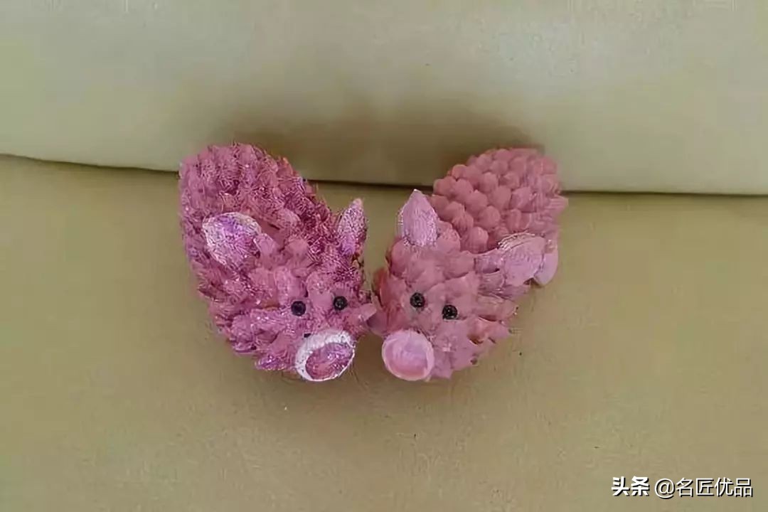 超简易手工环创,树干手工制作环创