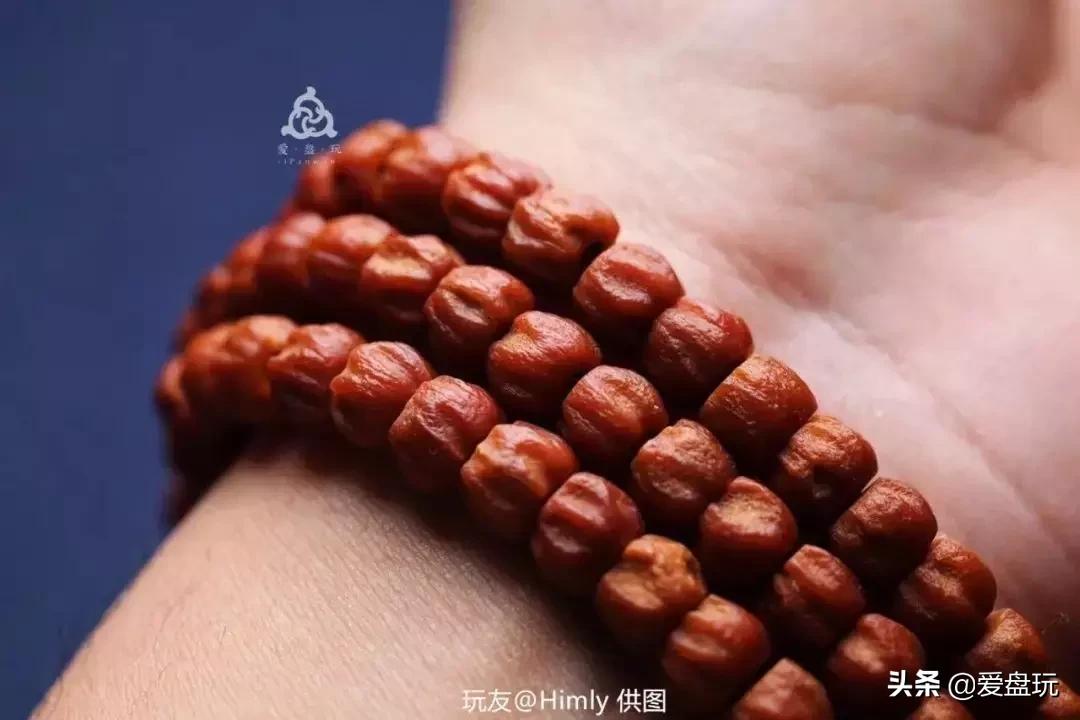 最难盘上色的手串,后期可以盘黑的手串