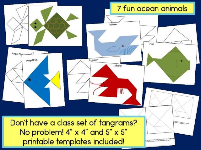 一年级教具七巧板多大尺寸,大班幼小衔接玩教具七巧板