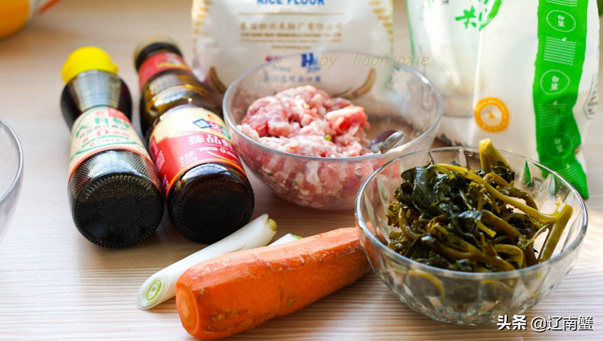 糯米粉团子的各种馅料,各种馅料的糯米团子