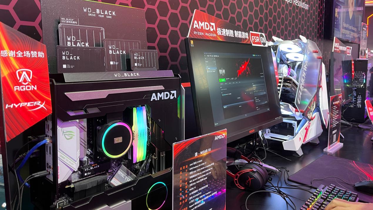 chinajoy历经坎坷举办，WD_BLACK刷满存在