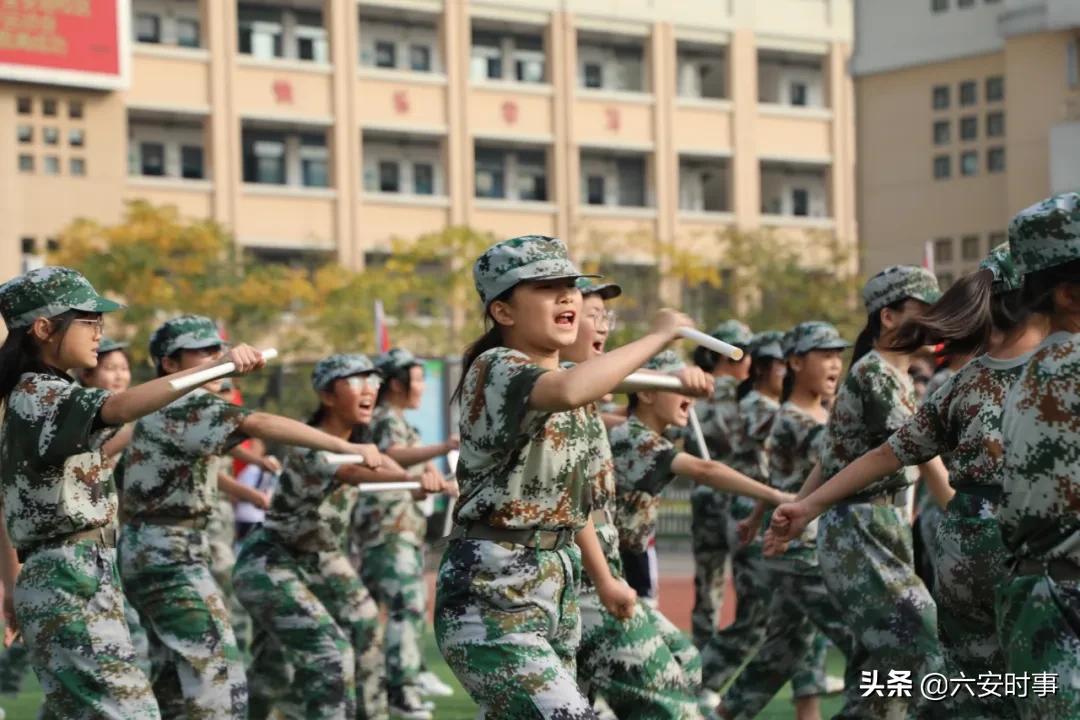 六安金安区翁墩中学运动会,六安皋城中学金安路学校