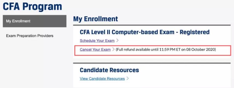协会官宣：CFA考试被延期两次的全额退款申请通知