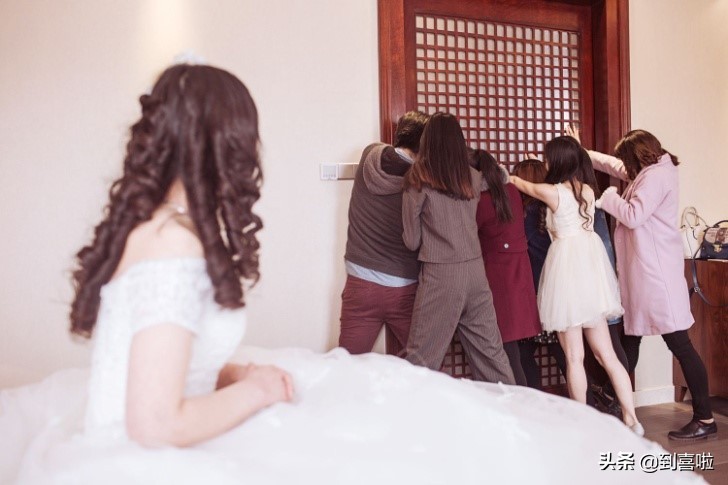 结婚堵门问答，让你的迎亲过程甜蜜又温馨