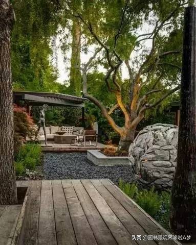 别墅庭院花园景观设计施工,别墅花园庭院布置效果图