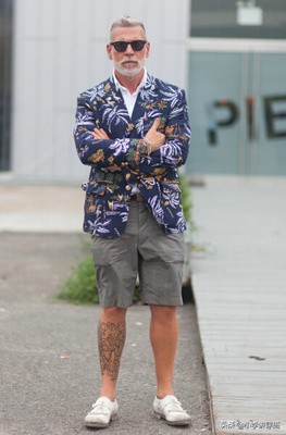 56岁尼克大叔穿衣,最会穿衣的老头尼克