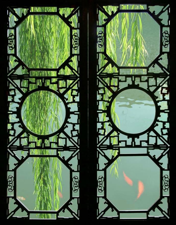 万象千景窗前，冰心一片