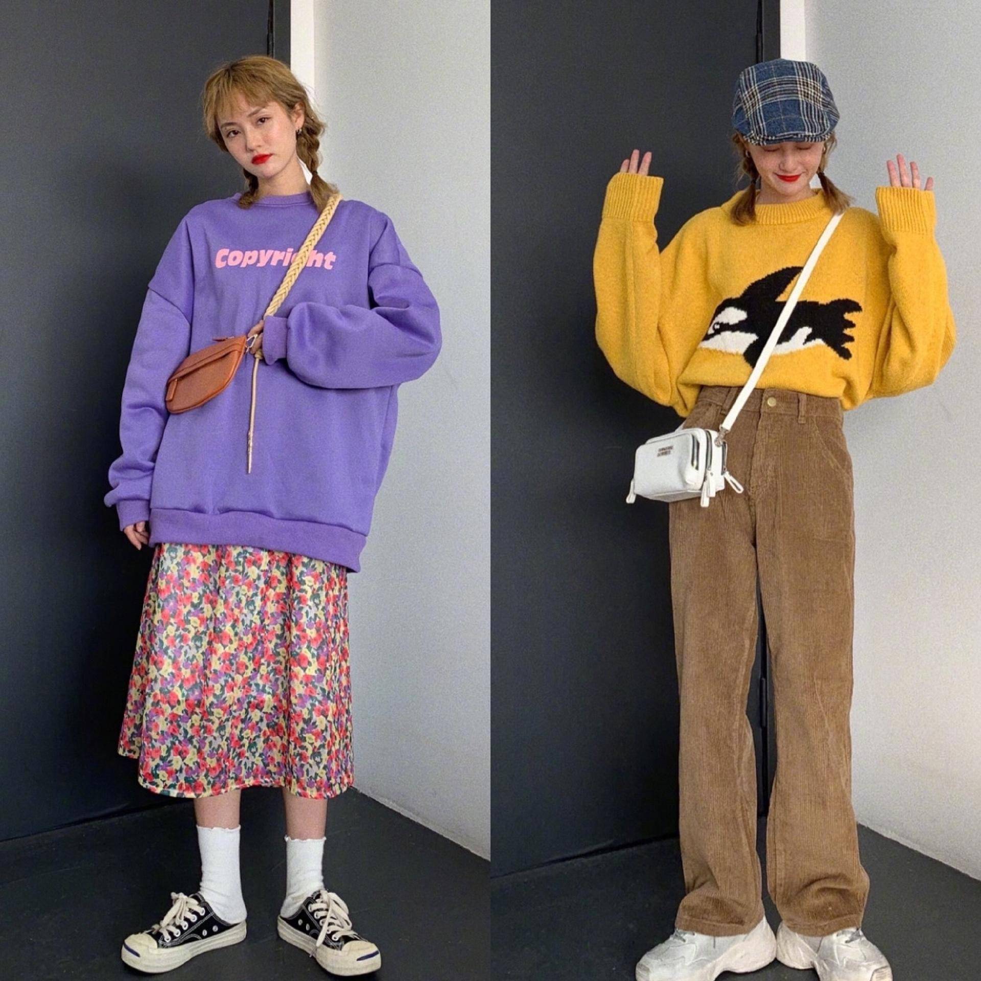 日系风格穿搭原宿风冰感,可爱的日系风穿搭很甜很有个性哦