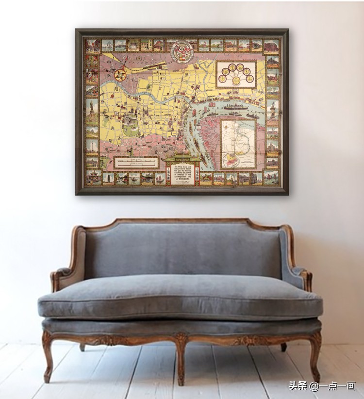 一点一画：1935年上海地图