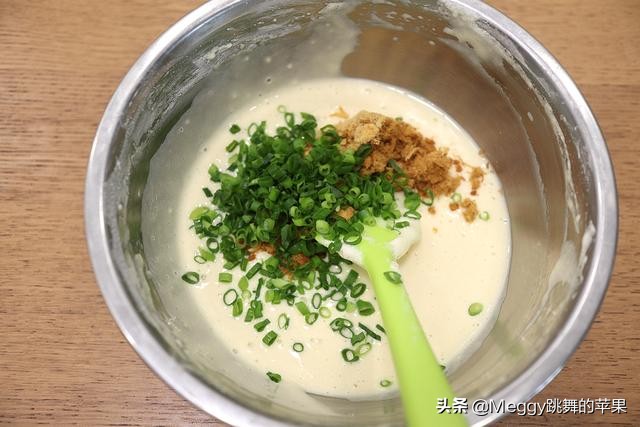 香葱肉松火腿酥饼,香葱肉松小酥饼