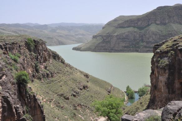 黄河乾坤湾七言诗,山西老牛湾乾坤湾