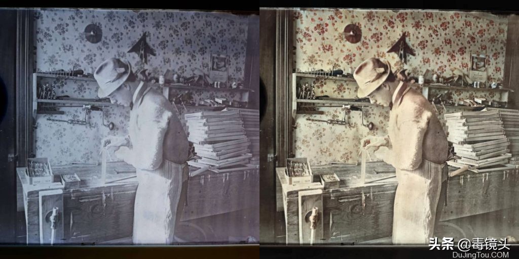 把黑白底片转成彩色照片的方法,底片黑白照片如何修成彩色照片