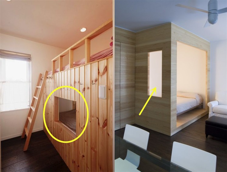 我要是做了壁橱床，凿洞通风做采光，睡里面不闷收纳照样也不耽误