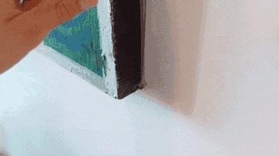 黑科技魔力胶带！反复粘贴不留痕，水洗后又恢复如初