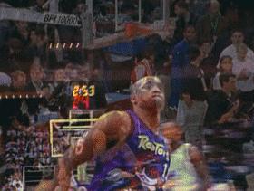 nba2kol文斯卡特98版扣篮动作,文斯卡特大风车扣篮背后角度