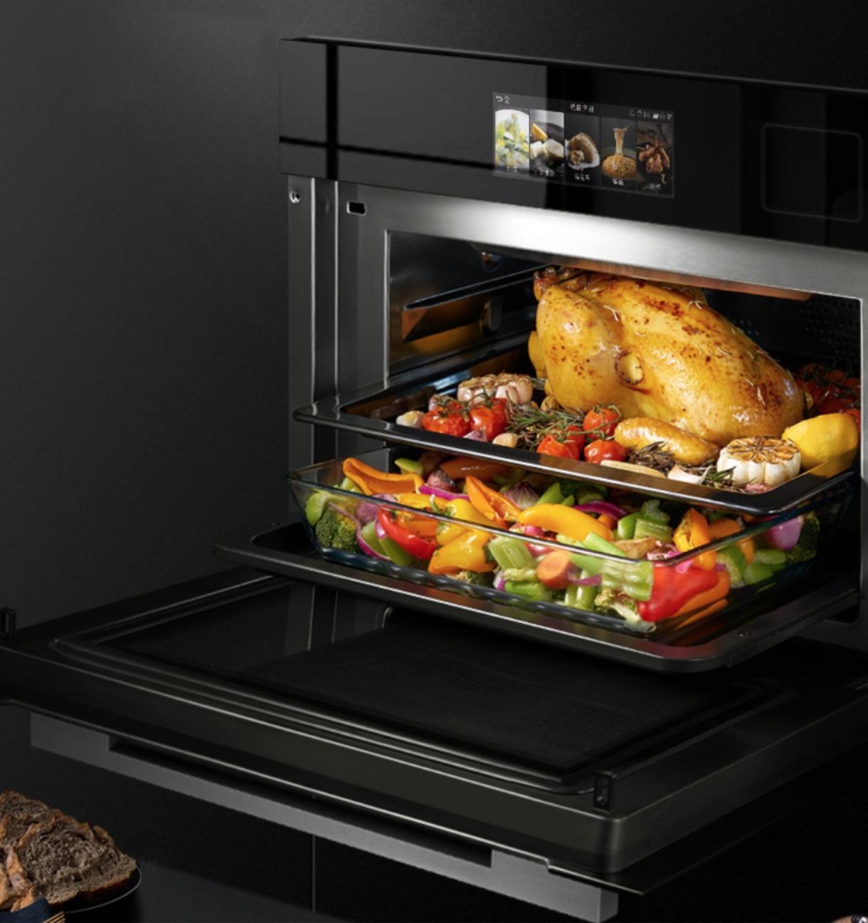 开放式厨房蒸烤一体机放哪里好,开放式厨房微蒸烤一体机