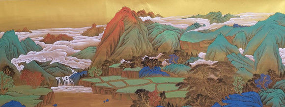 著名画家朱建新作品欣赏,画家朱建华作品图片