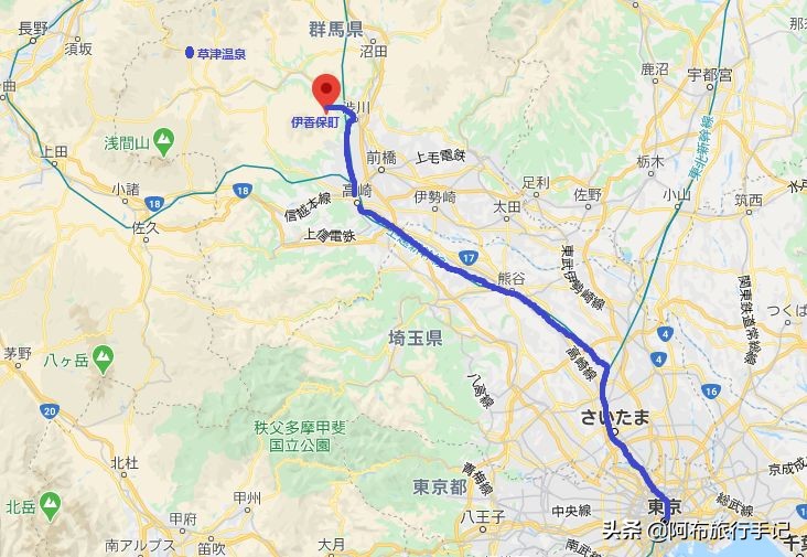 欢迎来到群马，一个没有秋名山车神，国际游客出游最好打车的地方