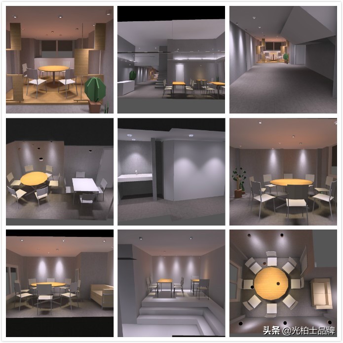 江门餐厅灯光设计,江门餐厅灯光设计实景