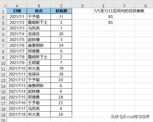excel怎么对指定单元格计算,excel怎么计算日期和时间段的值