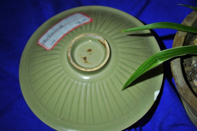 耀州窑刻花斗笠盏,耀州窑斗笠盏剔花和刻花的区别