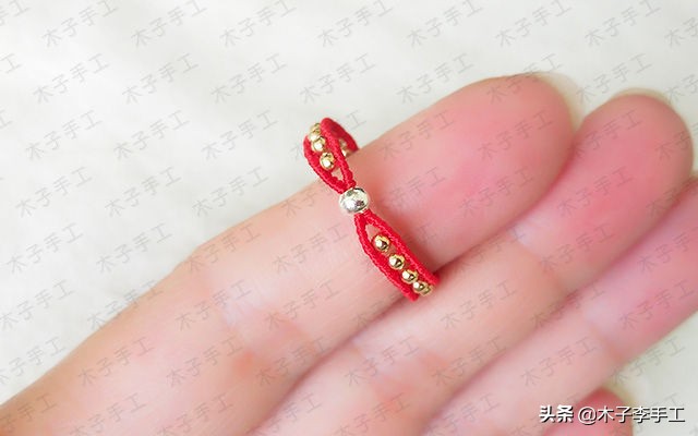戒指编绳教程最简单,戒指怎么编绳简单又漂亮
