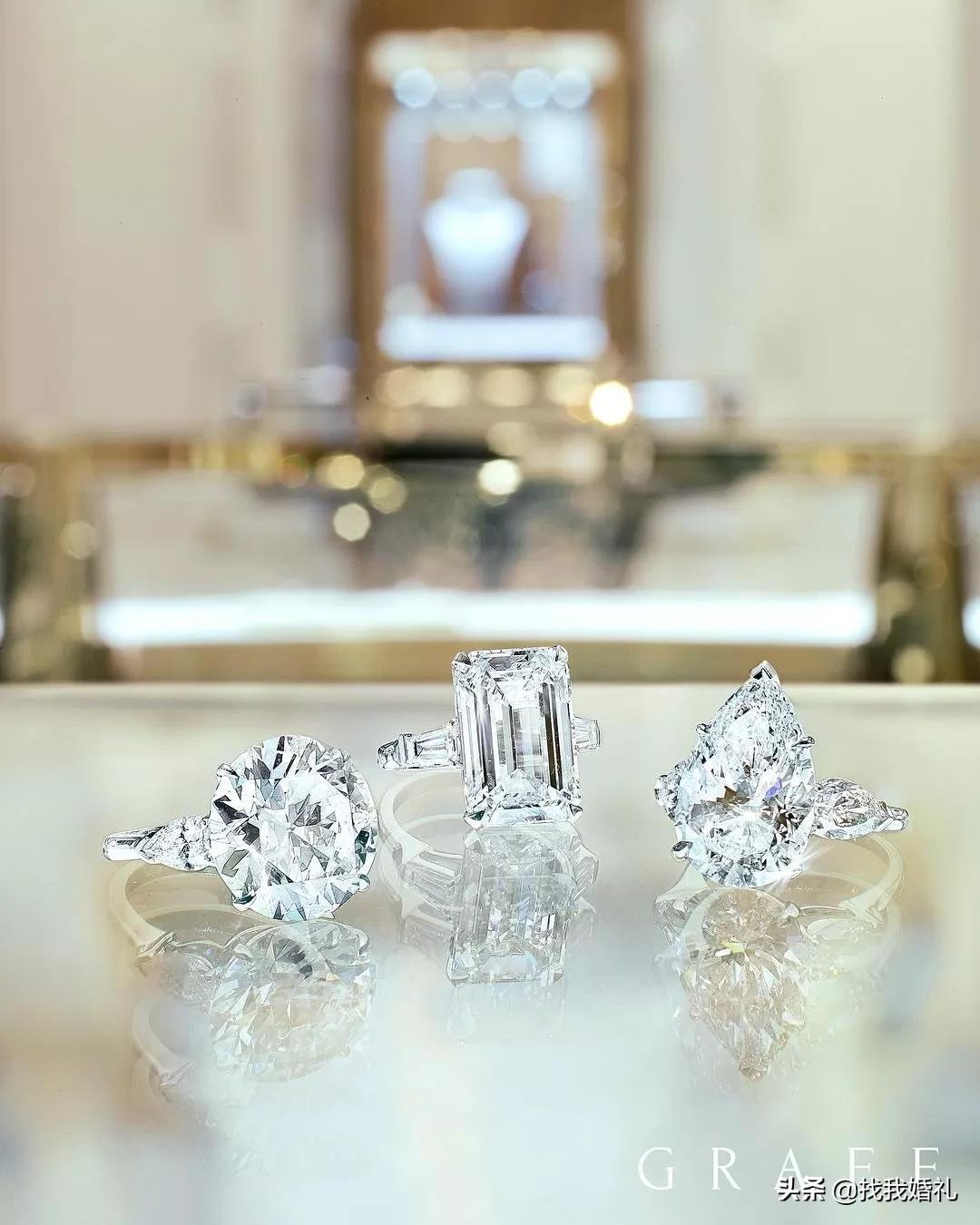 各种大牌婚戒,最近比较流行的婚戒