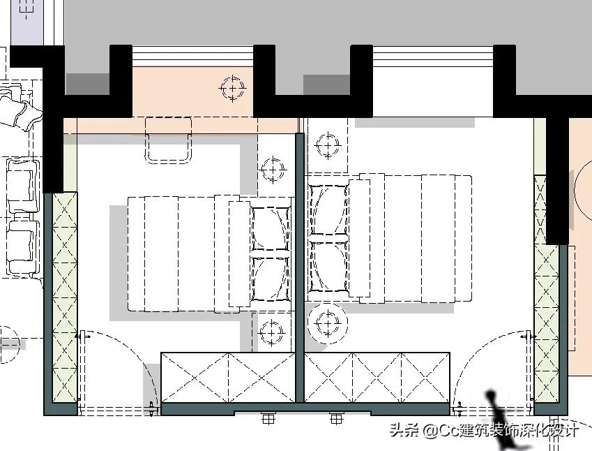 家装室内设计平面方案优化,140平大h户型平面优化