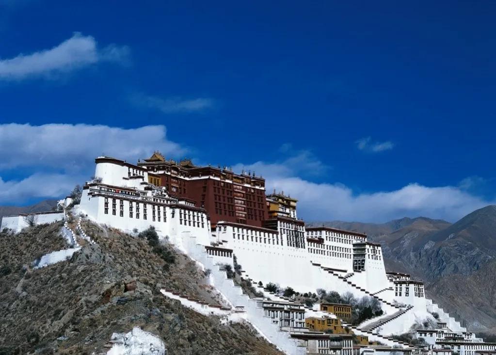 西藏最美建筑布达拉宫,著名建筑布达拉宫