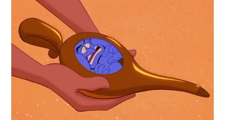 阿拉丁神灯里的精灵叫啥,阿拉丁神灯的精灵被谁封印的