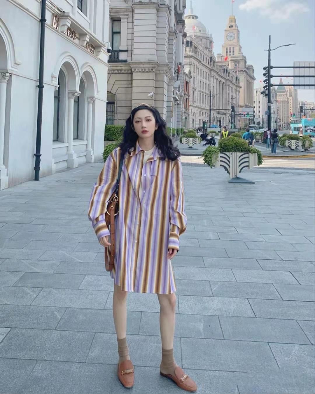 微胖女生适合穿什么样的裙子显瘦,微胖女生穿搭身高160cm120斤显瘦