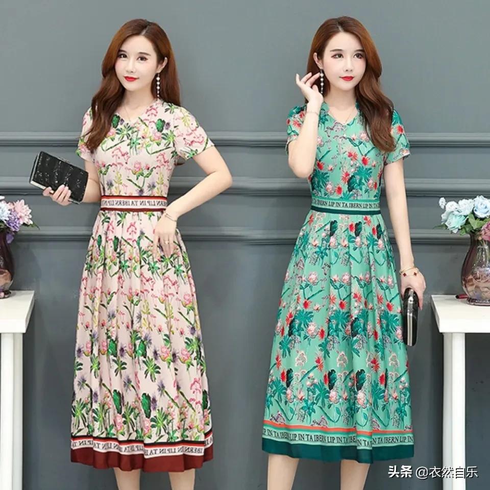 重磅桑蚕丝连衣裙显气质优雅,桑蚕丝连衣裙质感优雅