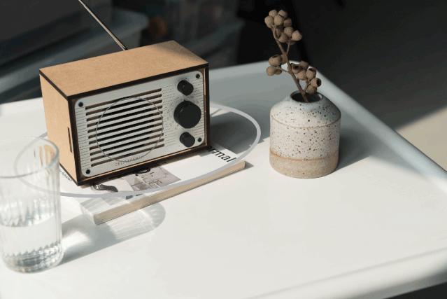 蓝牙音箱迷你黑胶音响,创新便携蓝牙音箱