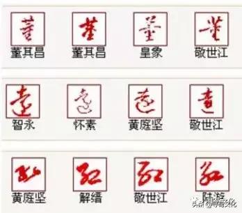 董汉字姓氏的由来,姓氏董艺术字体