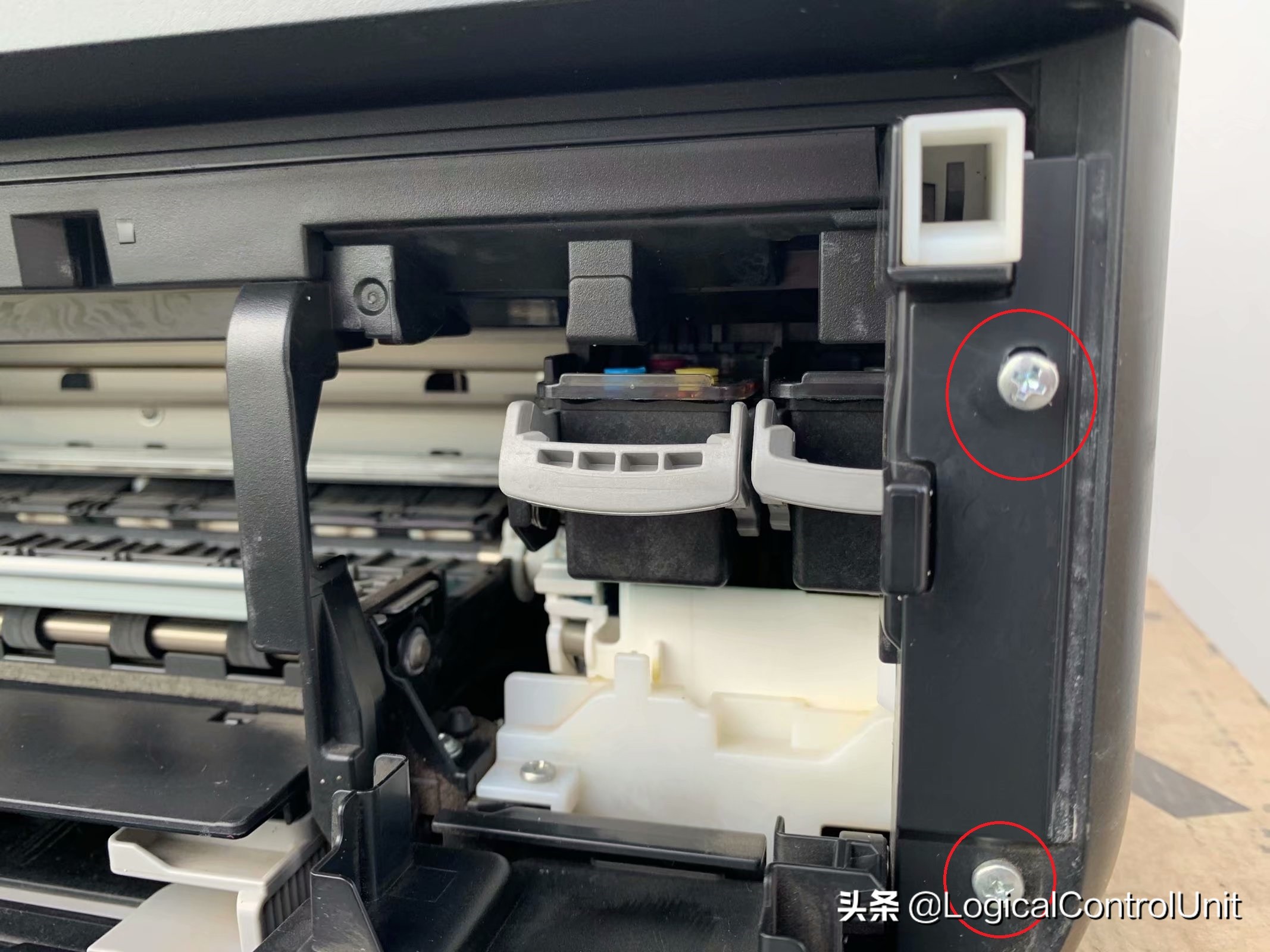 佳能mx378怎么清除卡纸,佳能打印机mx728拆卸步骤图解