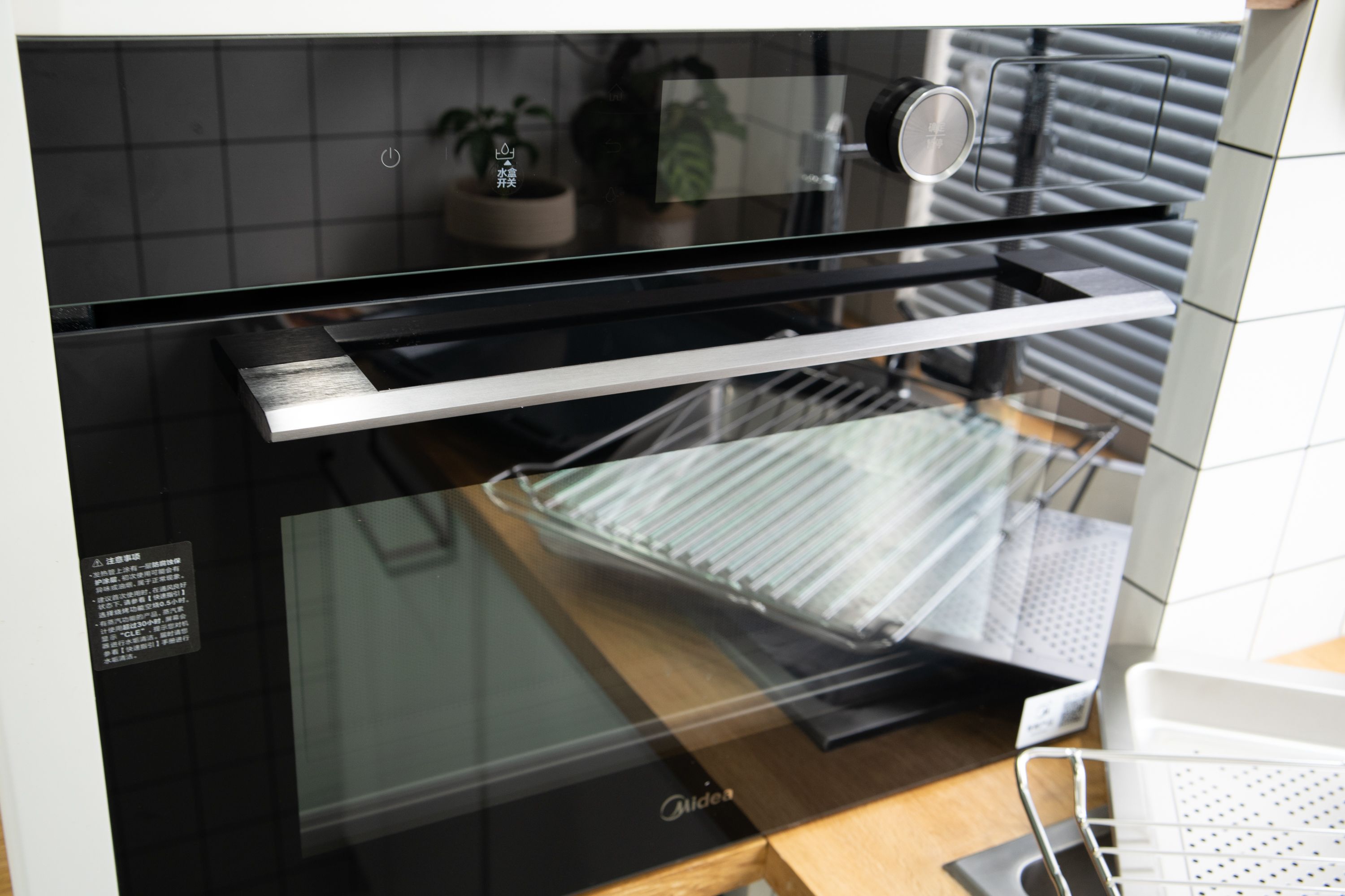 美的F5微蒸烤一体机使用,美的微蒸烤一体机205c使用教程