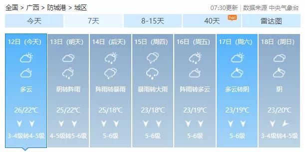 台风进入广西最新消息,预计广西台风登陆情况
